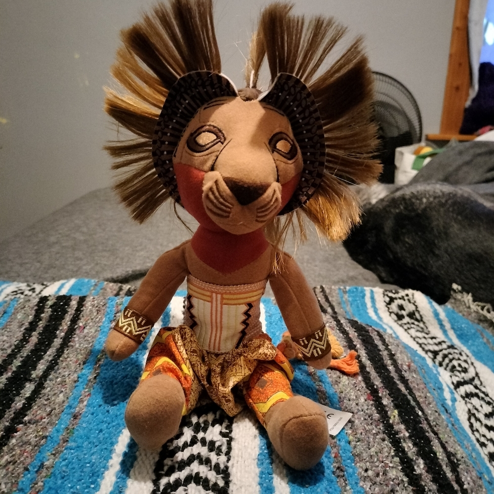 Disney Broadway Simba Collectible Doll